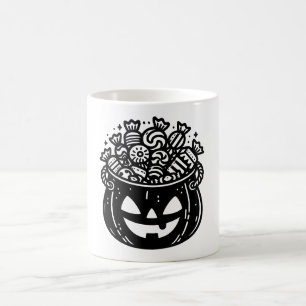 Mug Jack-o-Lantern Citrouille Pail Halloween Candy