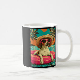 Mug Jack Russell avec Lunettes de soleil Chien mignon