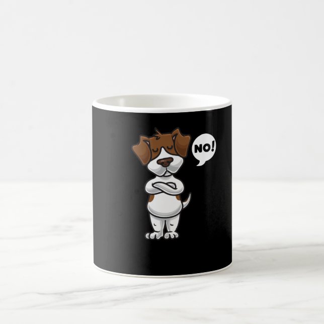 Mug Jack Russell Terrier Chien têtu (Centre)