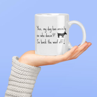 Mug Jack Russell Terrier Mon Chien Anxiété Éloigne-To