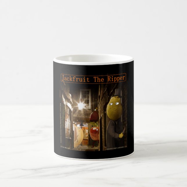 Mug Jackfruit le Ripper Drôle Rick Londres (Centre)