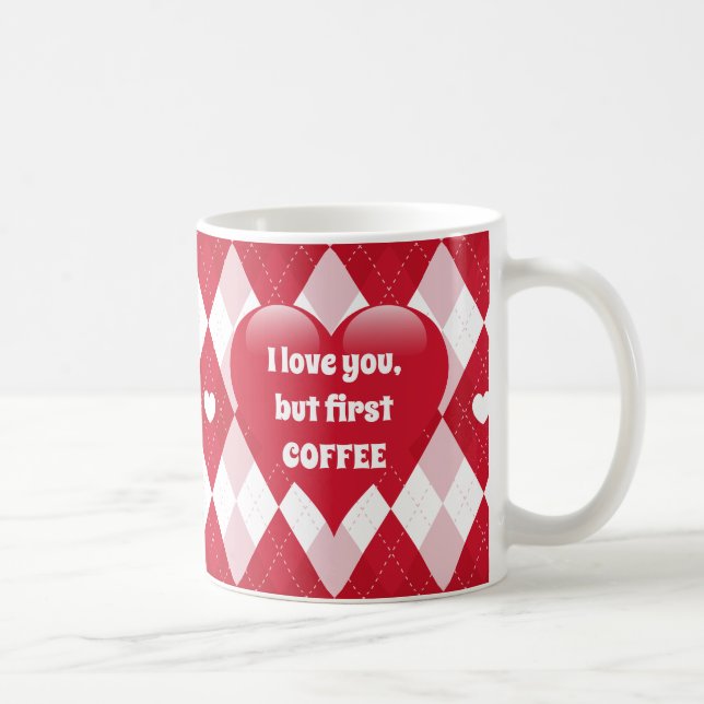 Mug Jacquard de Saint-Valentin (Droite)