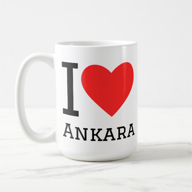 Mug J'adore Ankara  (Gauche)
