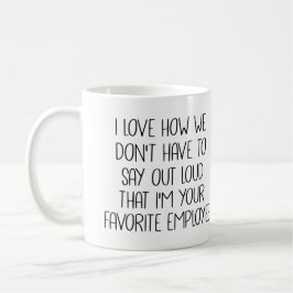 Mug J'adore comment on n'a pas à dire haut et fort que
