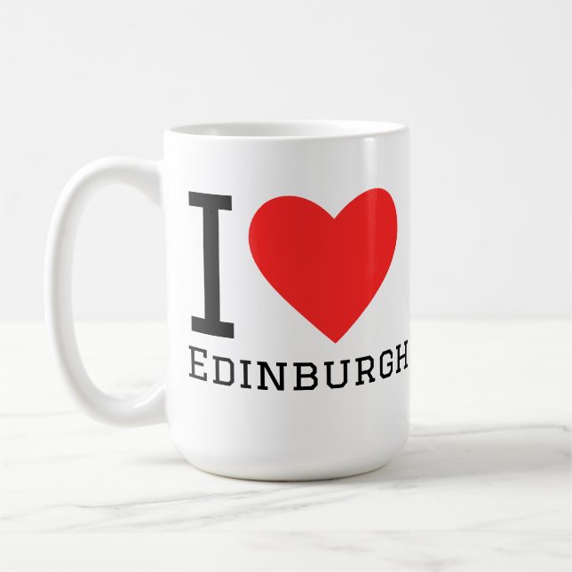 Mug J'adore Édimbourg  (Gauche)