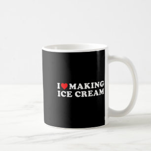 Mug J'adore faire de la glace drôle de citation