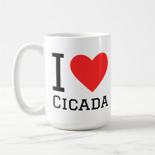 Mug J'adore la cigale
