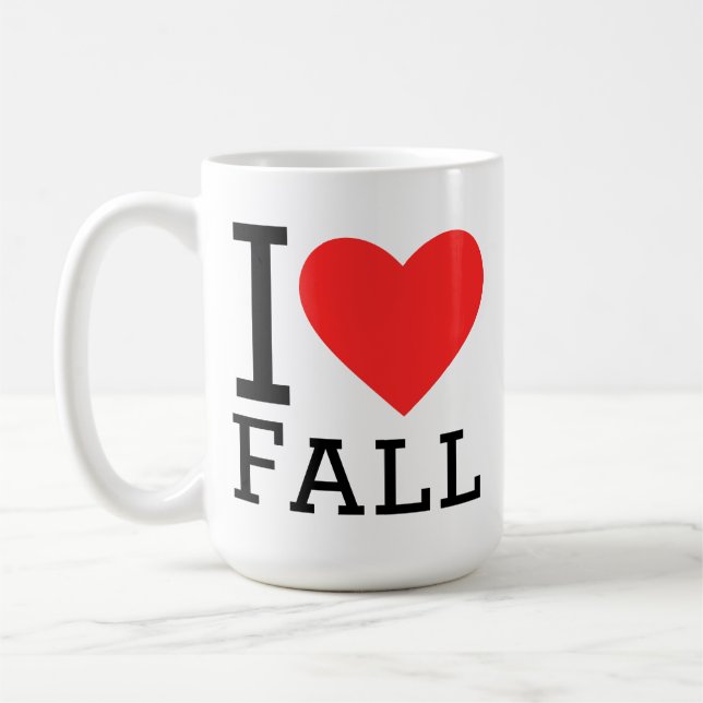 Mug J'adore l'automne (Gauche)
