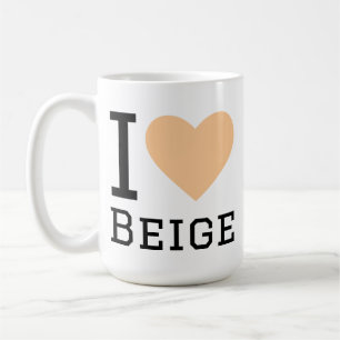 Mug J'adore le beige