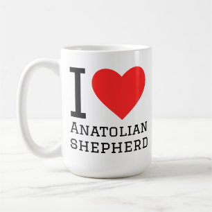 Mug J'adore le berger anatolien
