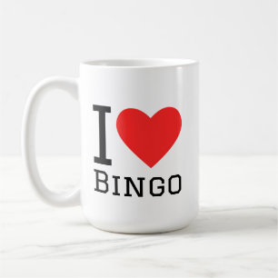 Mug J'adore le bingo