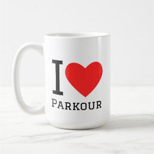 Mug J'adore le parkour