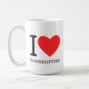 Mug J'adore le powerlifting