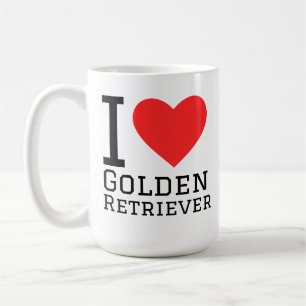 Mug J'adore le retriever doré