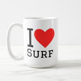 Mug J'adore le surf