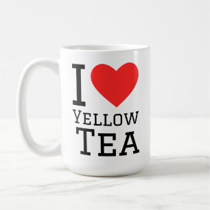 Mug J'adore le thé jaune