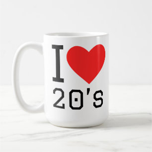 Mug J'adore les années 20
