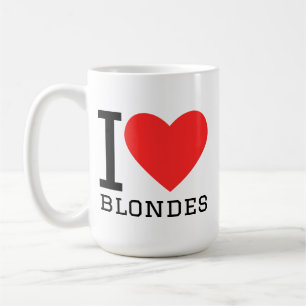 Mug J'adore les blondes