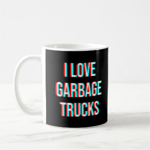 Mug J'adore les camions à ordures