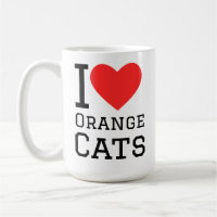 J'adore les chats orange