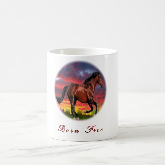 Mug J'adore les chevaux (Centre)
