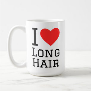 Mug J'adore les cheveux longs