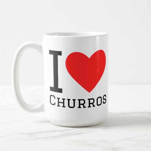 Mug J'adore les churros (Gauche)