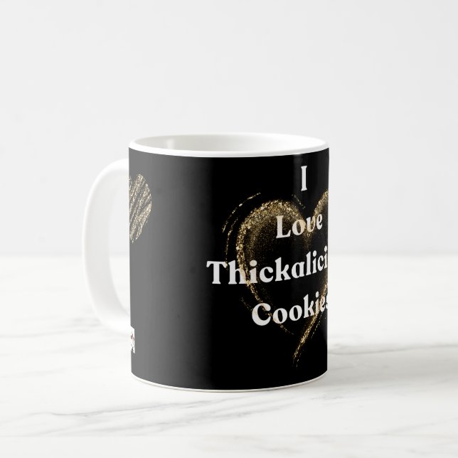 Mug J'adore les cookies épais (Devant gauche)