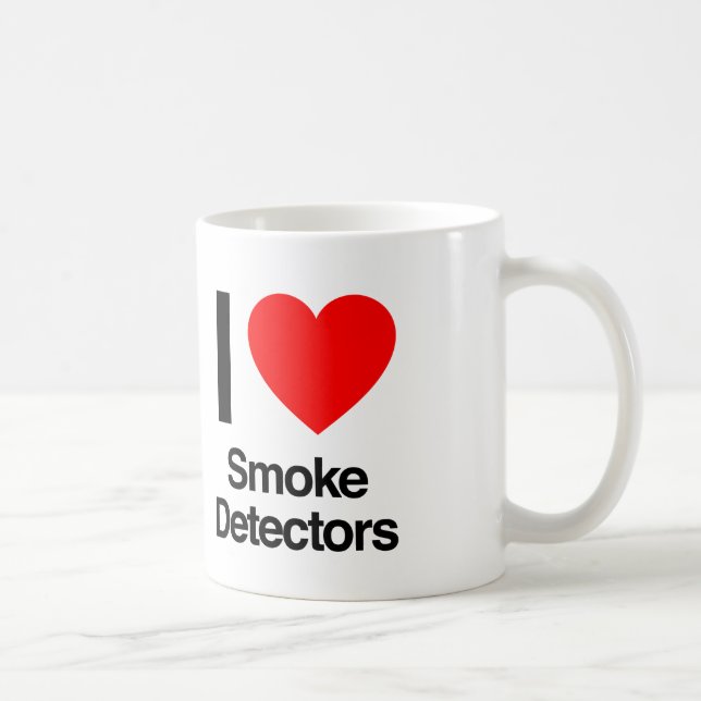 Mug j'adore les détecteurs de fumée (Droite)