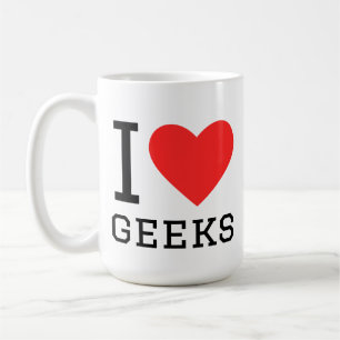 Mug J'adore les geeks