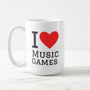 Mug J'adore les jeux de musique