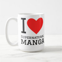 J'adore les mangas surnaturels