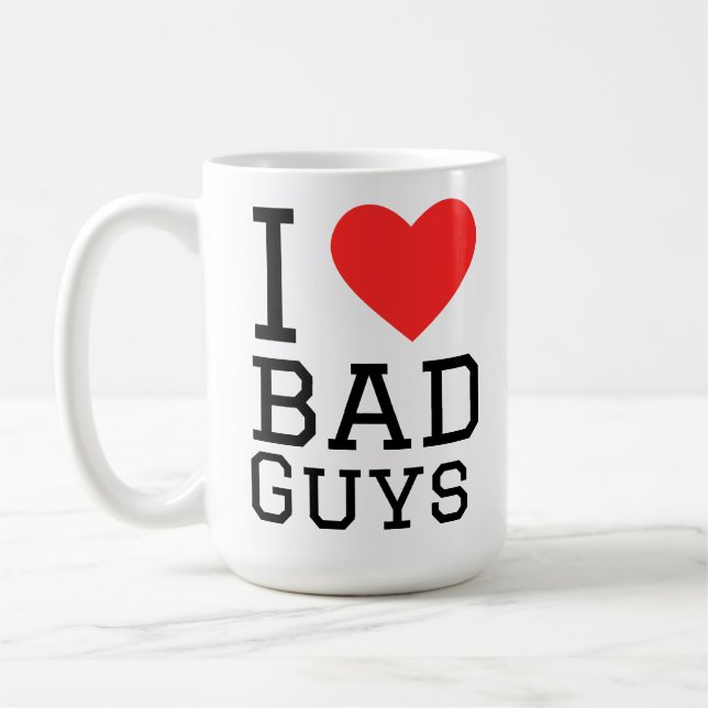 Mug J'adore les méchants (Gauche)