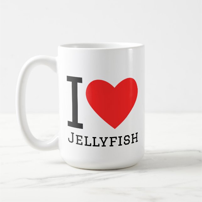 Mug J'adore les méduses (Gauche)