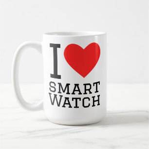 Mug J'adore les montres intelligentes