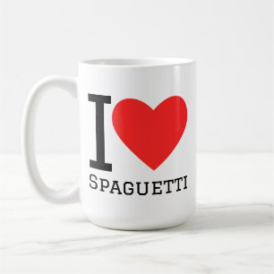 Mug J'adore les spaghettis