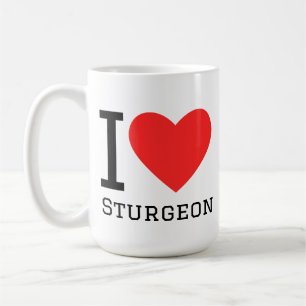 Mug J'adore l'esturgeon
