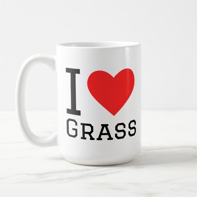 Mug J'adore l'herbe (Gauche)