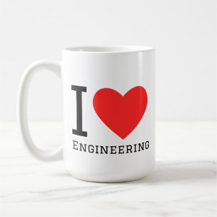 Mug J'adore l'ingénierie