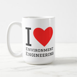 Mug J'adore l'ingénierie de l'environnement