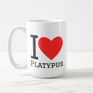 Mug J'adore l'ornithorynque