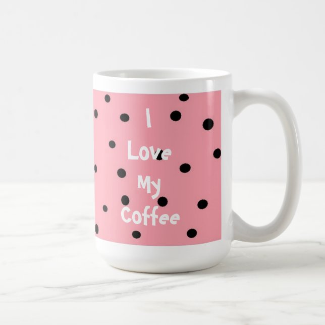 Mug J'adore mon café... (Droite)