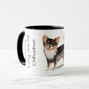 Mug J'adore mon Chihuahua à poils longs