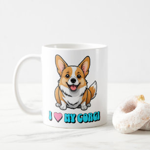 Mug J'adore mon Corgi