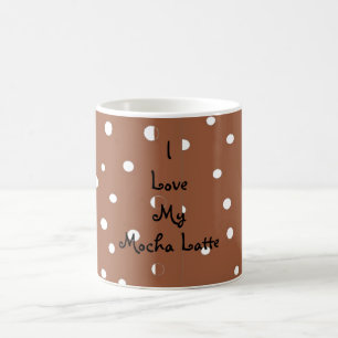 Mug J'adore mon latte au moka