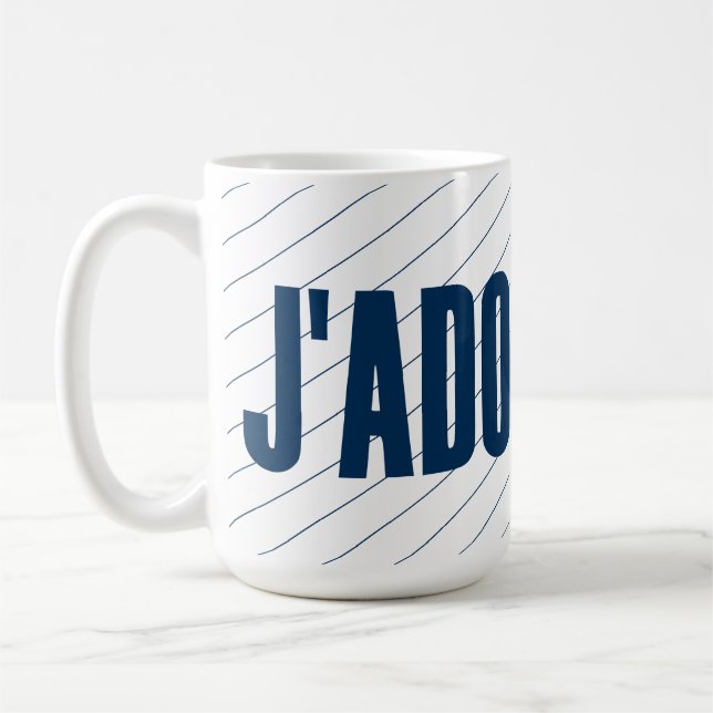 Mug J'adore Noël ! (Gauche)