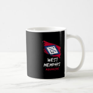 Mug J'adore West Memphis Arkansas Splatter Trip Vacanc
