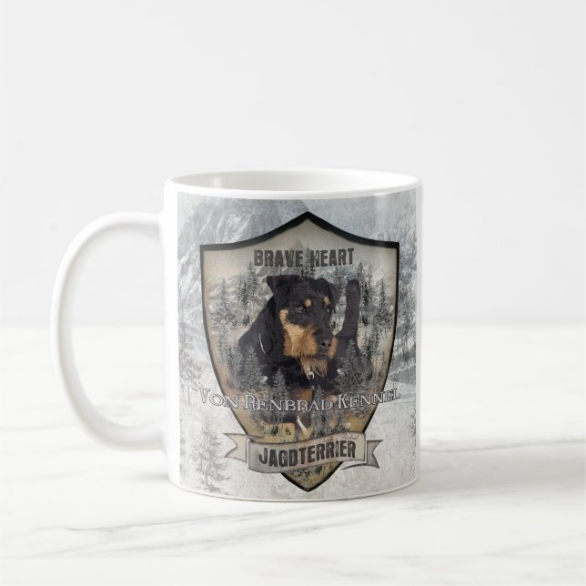 Mug Jagdterrier Apache v. Renbrad  (Gauche)