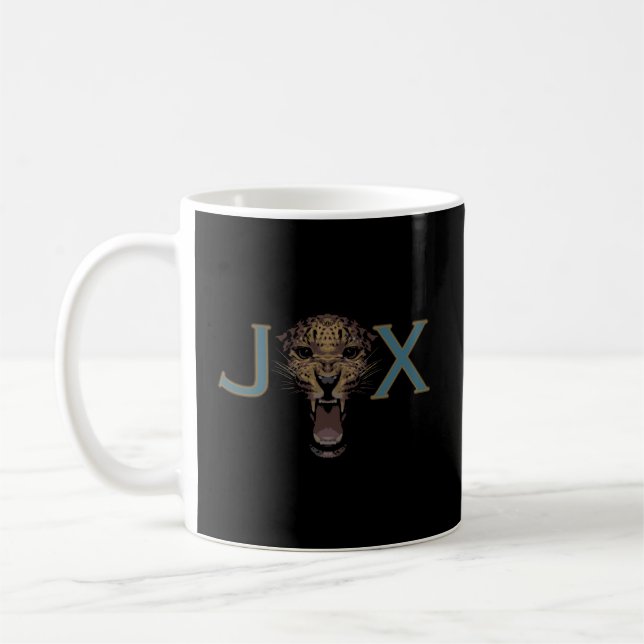Mug Jaguar Jax Funny Jacksonville Floride Cadeaux (Gauche)