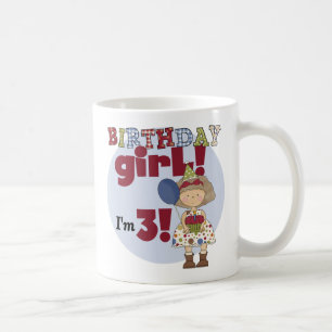 Mug J'ai 3 Tshirts et cadeaux pour filles d'anniversai